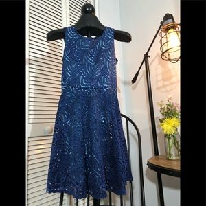 #Lacey Blue Lagoon Dress# Girls # Size 14